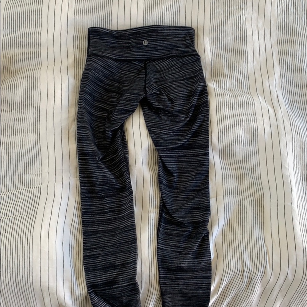 Lululemon striped tights